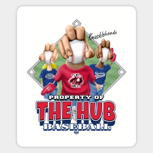 Knucklehead for The Hub Baseball Magnet